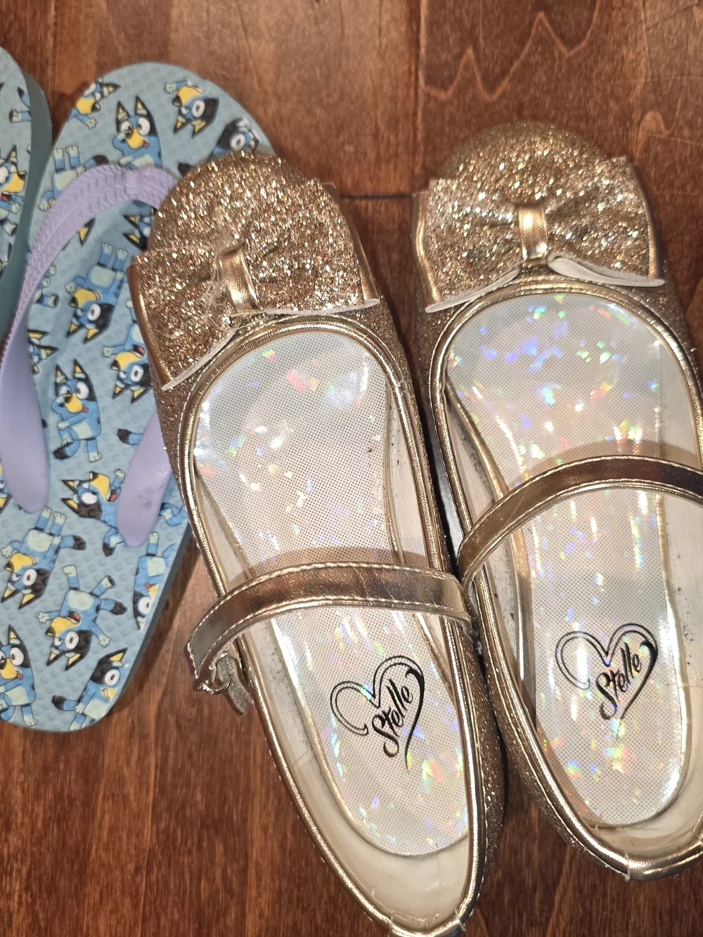 6 Girls Sandals & Dress Shoes Bundle Jessica Simpson Ty Stelle Bluey Sz 1/.5 EUC